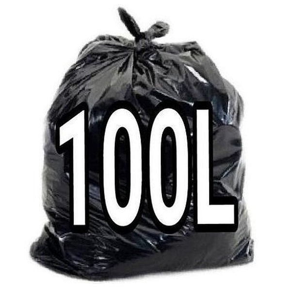 Saco para Lixo BL Preto 100 litros C/ 100 unid.