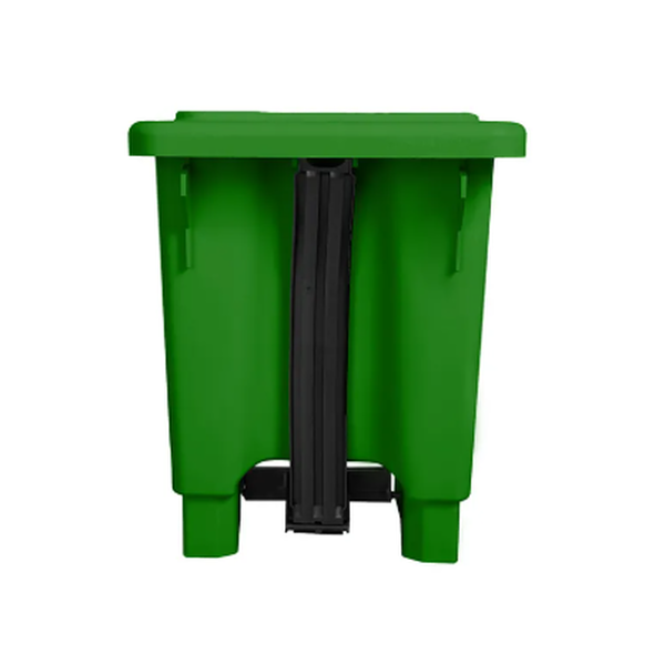 Lixeira de Plástico com Pedal 15 Litros - VERDE