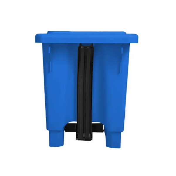 Lixeira de Plástico com Pedal 15 Litros - AZUL
