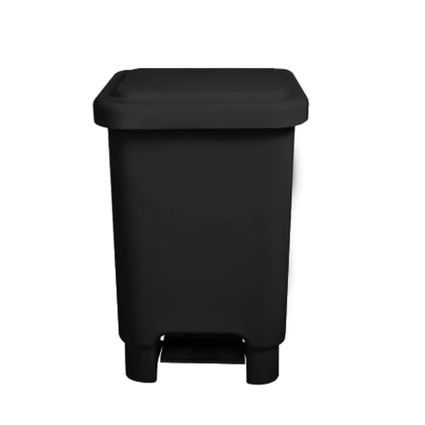 Lixeira de Plástico com Pedal 50 Litros - PRETA