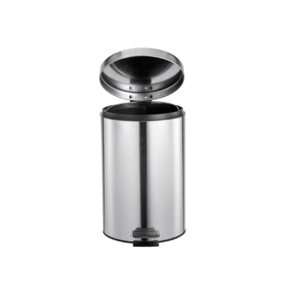 Lixeira em Aço Inox com Pedal - 12 Litros