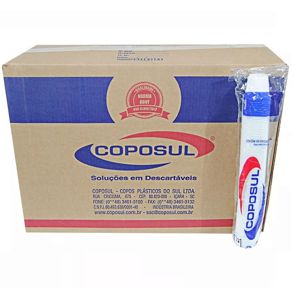 Copo 50ml Branco Coposul PS c/5.000 unidades