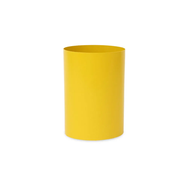 Cesto de Lixo 15 Litros Sem Tampa - AMARELO