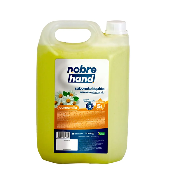 Sabonete Líquido Perolado – Camomila – 5L – Nobre Hand