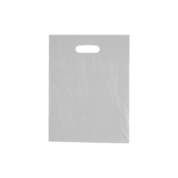 Sacola Boca de Palhaço 18X25 - 1 KG - BRANCA