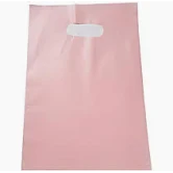 Sacola Boca de Palhaço 40x50 - 1 KG - ROSA CLARO