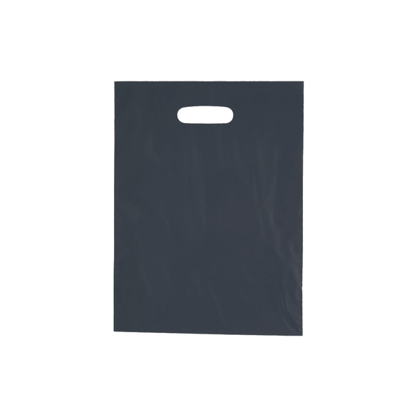 Sacola Boca de Palhaço 16x20 - 1 Kg - PRETA
