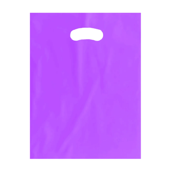 Sacola Boca de Palhaço 16x20 - 1 Kg - LILAS
