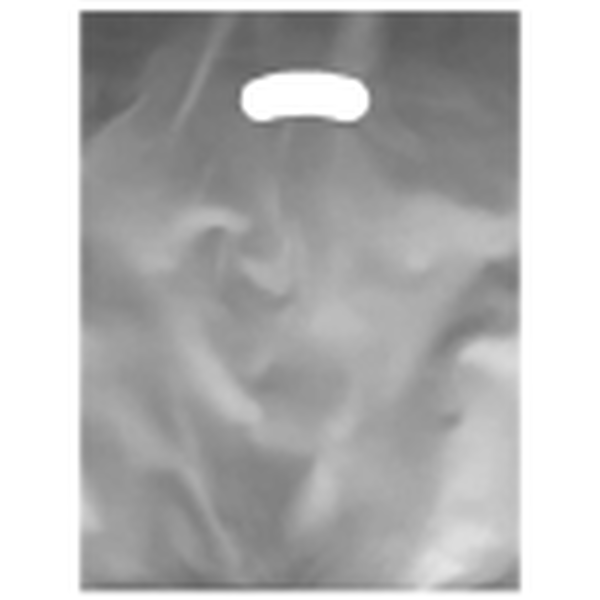 Sacola Boca de Palhaço 16x20 - 1 Kg - CINZA