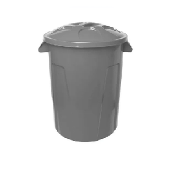 Cesto de lixo 100 litros com tampa - DIVERSAS CORES DISPONIVEIS