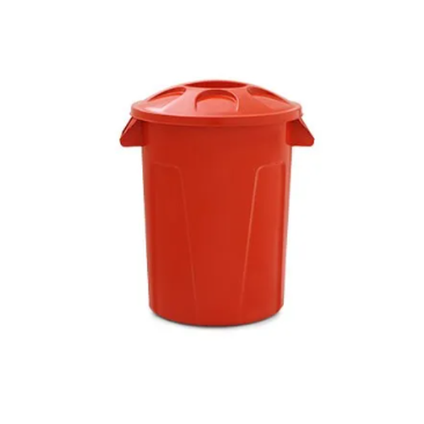 Cesto de lixo 60 litros com tampa - DIVERSAS CORES DISPONIVEIS