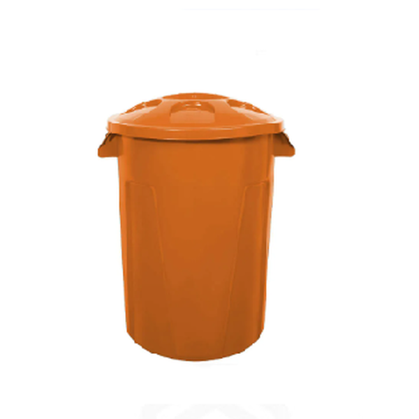 Cesto de lixo 60 litros com tampa - DIVERSAS CORES DISPONIVEIS