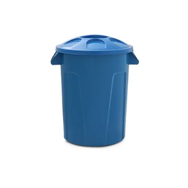 Cesto de lixo 60 litros com tampa - DIVERSAS CORES DISPONIVEIS