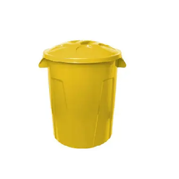 Cesto de lixo 60 litros com tampa - DIVERSAS CORES DISPONIVEIS