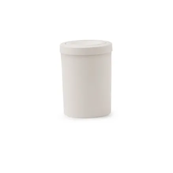 Cesto de Lixo 15 Litros com Tampa Flip Top - BRANCA