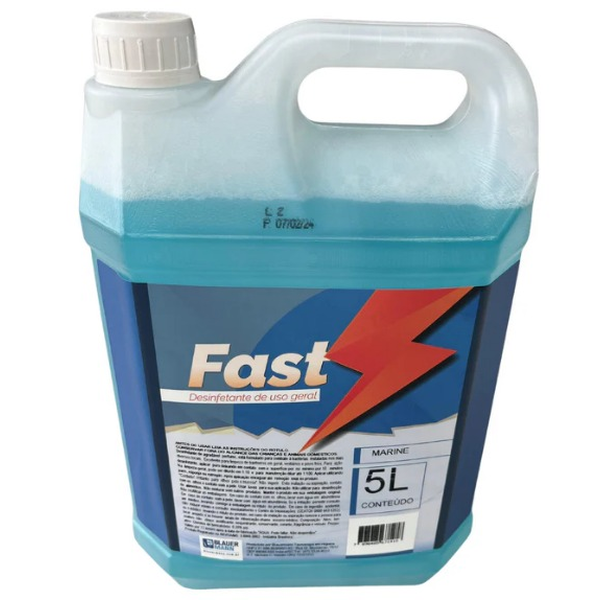 Desinfetante 5L Uso Geral (Quaternário de Amônio) Fast – Blauermann