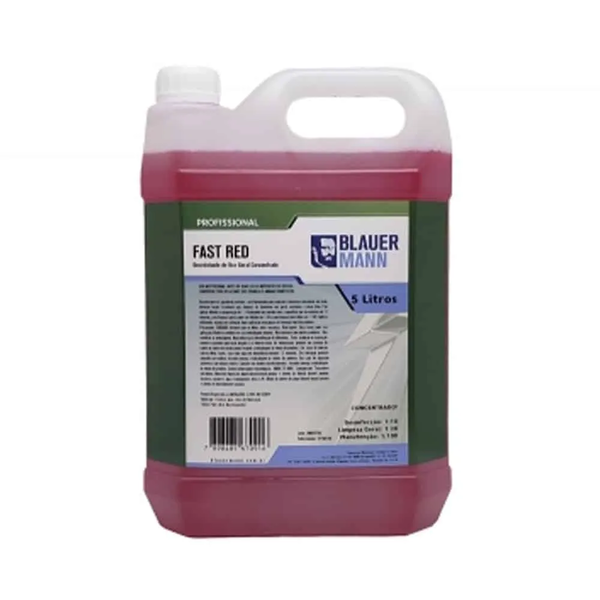 Desinfetante Concentrado – 5 Litros – Red – Fast