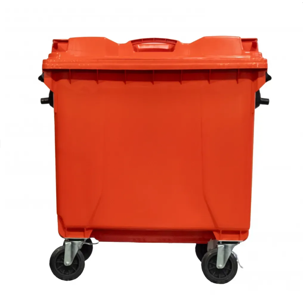 Container de Plástico Injetado 1000 Litros - LARANJA