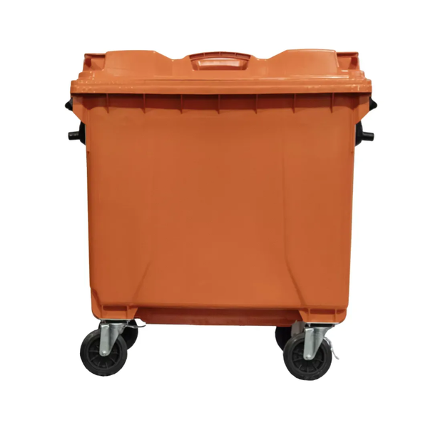 Container de Plástico Injetado 1000 Litros - MARROM