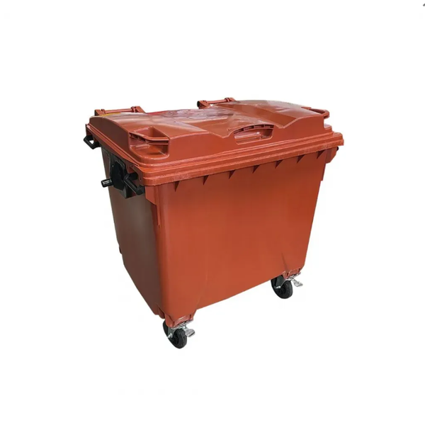 Container de Plástico Injetado 1000 Litros - MARROM
