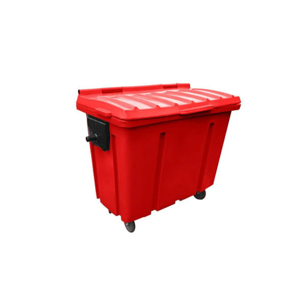 Contentor Plástico 700 Litros - VERMELHO