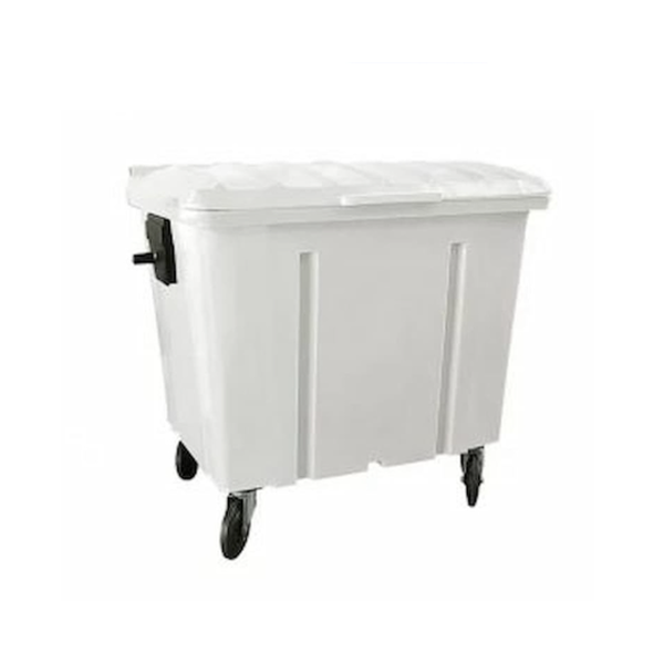 Contentor Plástico 700 Litros - BRANCO