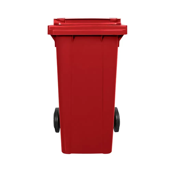 Carro Coletor de Lixo 240 Litros - VERMELHO