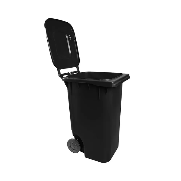 Carro Coletor de Lixo 240 Litros - PRETO