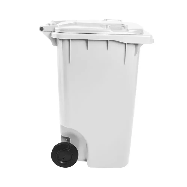 Carro Coletor de Lixo 240 Litros - BRANCO