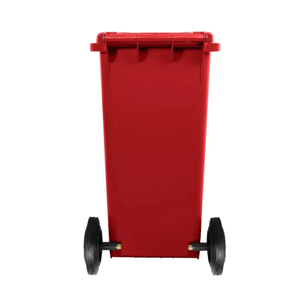 Carro Coletor de lixo 120 Litros - VERMELHO