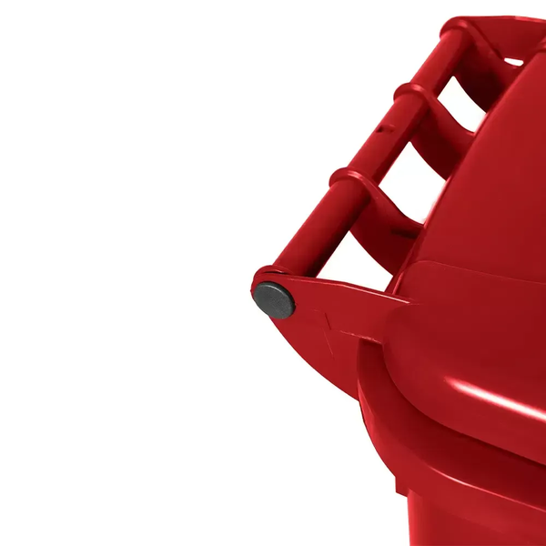 Carro Coletor de lixo 120 Litros - VERMELHO