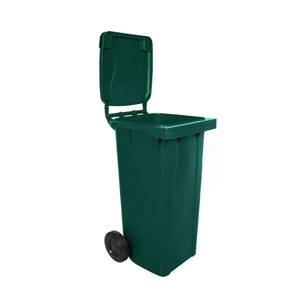 Carro Coletor de lixo 120 Litros - VERDE