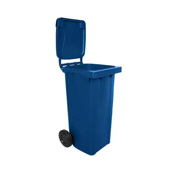 Carro Coletor de lixo 120 Litros - AZUL