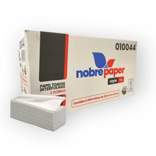 Papel Interfolha 23x21 c/2.000 folhas