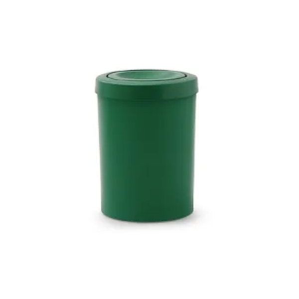 Cesto de Lixo 15 Litros com Tampa Flip Top - VERDE