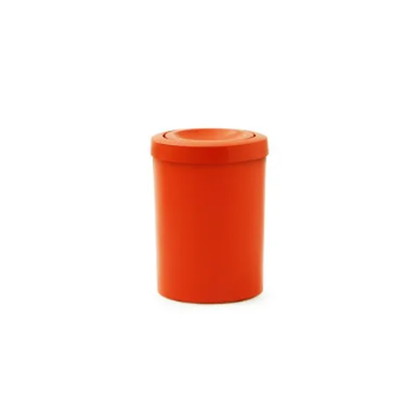 Cesto de Lixo 15 Litros com Tampa Flip Top - LARANJA