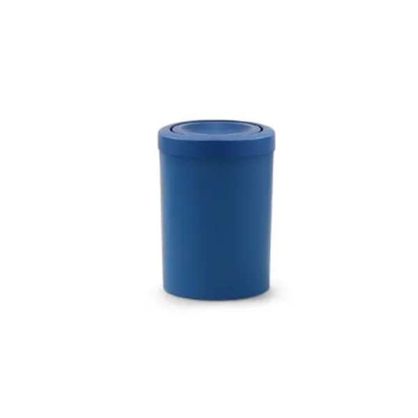 Cesto de Lixo 15 Litros com Tampa Flip Top - AZUL