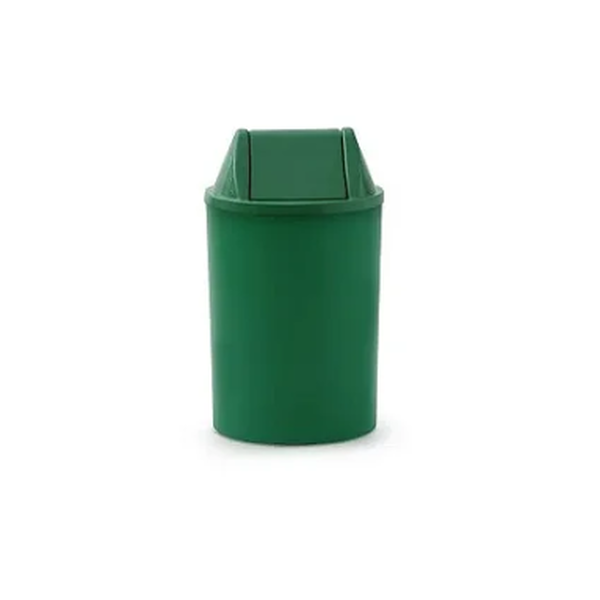 Cesto de Lixo 15 litros com Tampa Basculante - VERDE