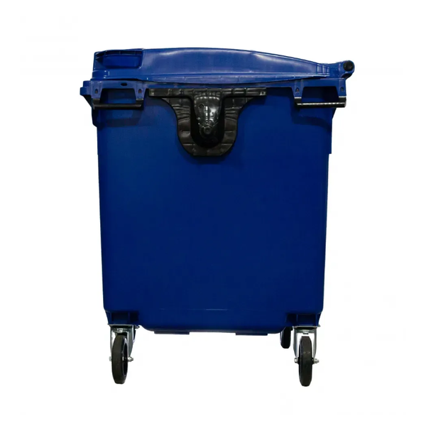 Coletora Plástica c/ Rodas 1000 Litros - AZUL